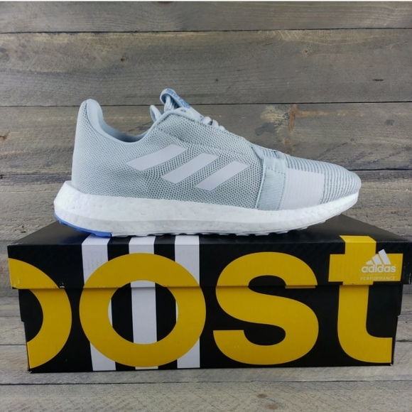 adidas Shoes - adidas Senseboost Go Running Shoes Blue Tint
